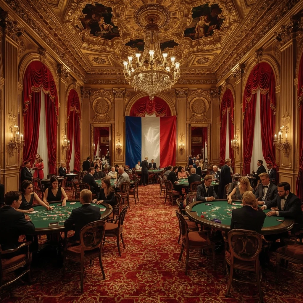 Le casino et le drapeau français CASINADO CASINO