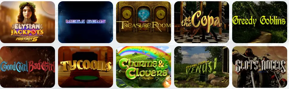 Les Jackpots au Casinado Casino